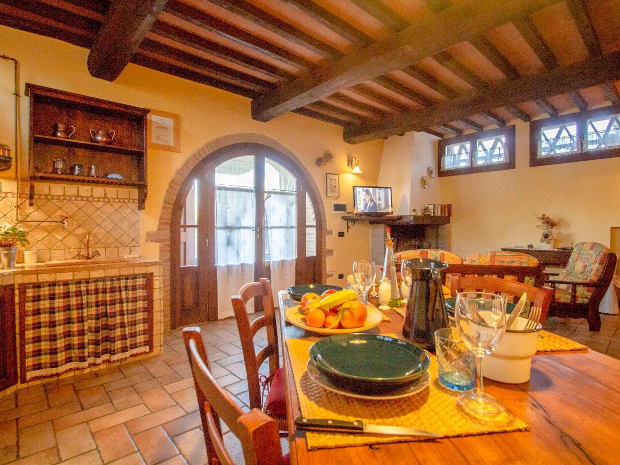 Holiday Home Capanna Di Sopra By Interhome Castellina Scalo Bagian luar foto